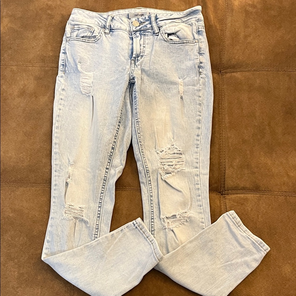 Refuge Light Blue Boyfriend Jeans